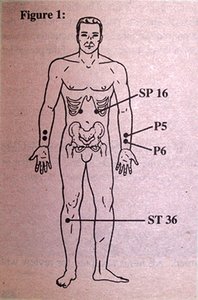 Acupuncture Point Diagram - Copyright – Stock Photo / Register Mark