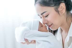 mother and baby - Copyright – Stock Photo / Register Mark