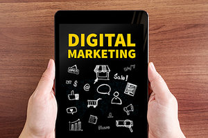 digital marketing - Copyright – Stock Photo / Register Mark