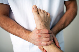 foot exam - Copyright – Stock Photo / Register Mark