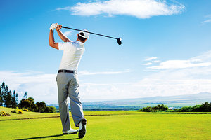 golfer - Copyright – Stock Photo / Register Mark