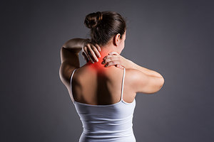 neck pain - Copyright – Stock Photo / Register Mark