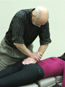 Base Posterior Sacrum Adjustment - Copyright – Stock Photo / Register Mark