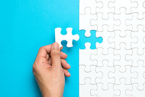 puzzle piece - Copyright – Stock Photo / Register Mark