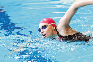 swimmer - Copyright – Stock Photo / Register Mark